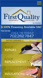 Mobile Screenshot of firstqualityroof.com